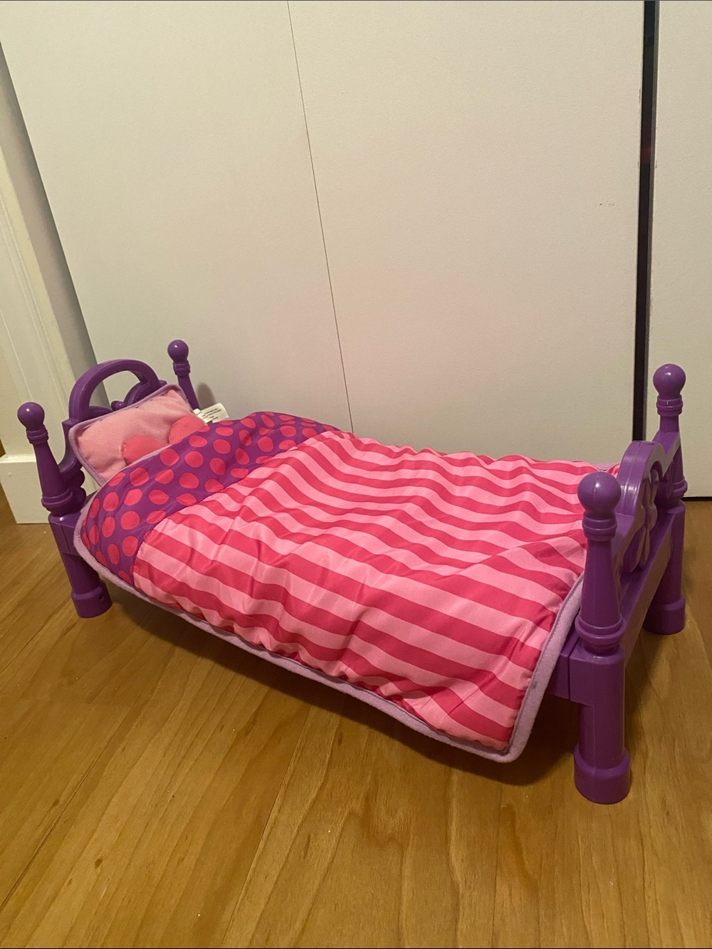 New🌈 My Life as 18” inch Doll Bed stackable toys gifts